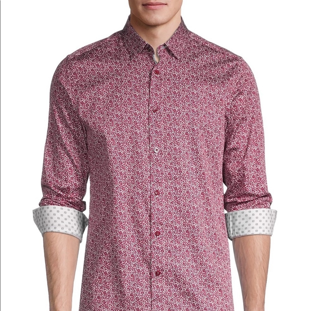 Ted Baker Long-Sleeve Dress Shirt